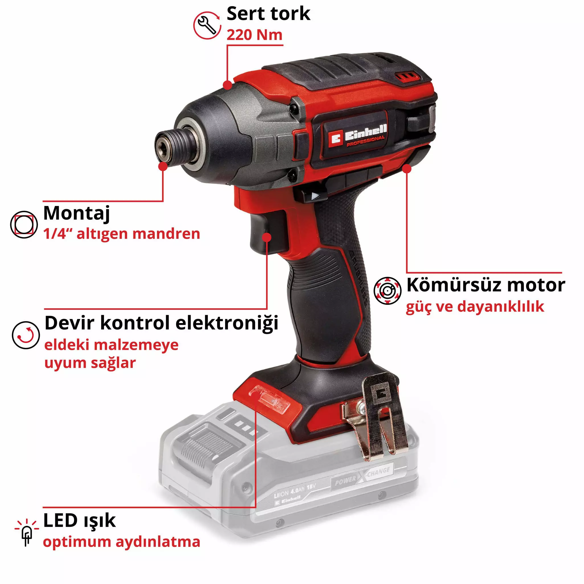 Einhell%20PROFESSIONAL%20TP-CI%2018/220%20Li%20BL%20-%20Solo%20Akülü%20Darbeli%20Kömürsüz%20Vidalama%20