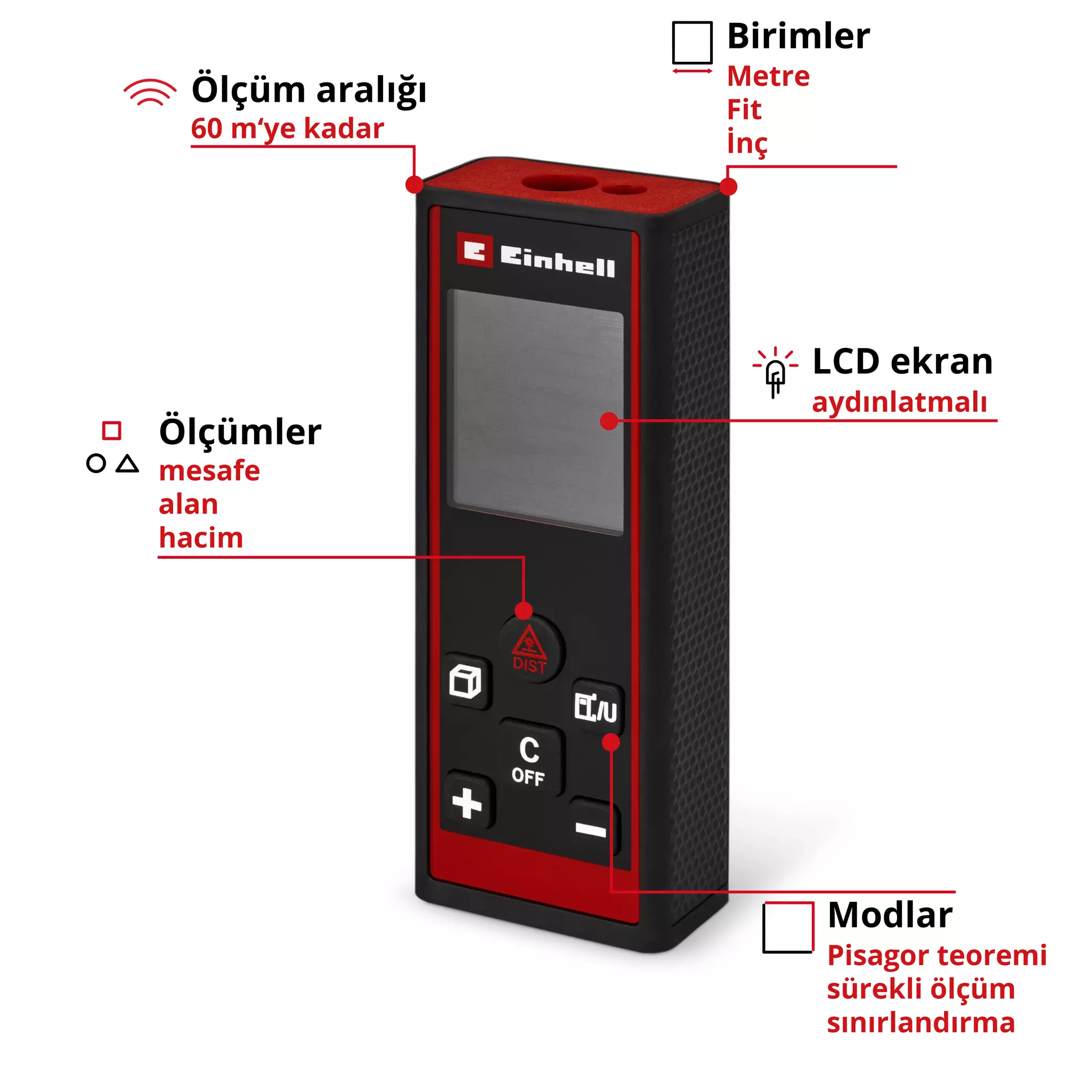 Einhell%20TC-LD%2060%20R%20Lazer%20Ölçüm%20Aleti%20