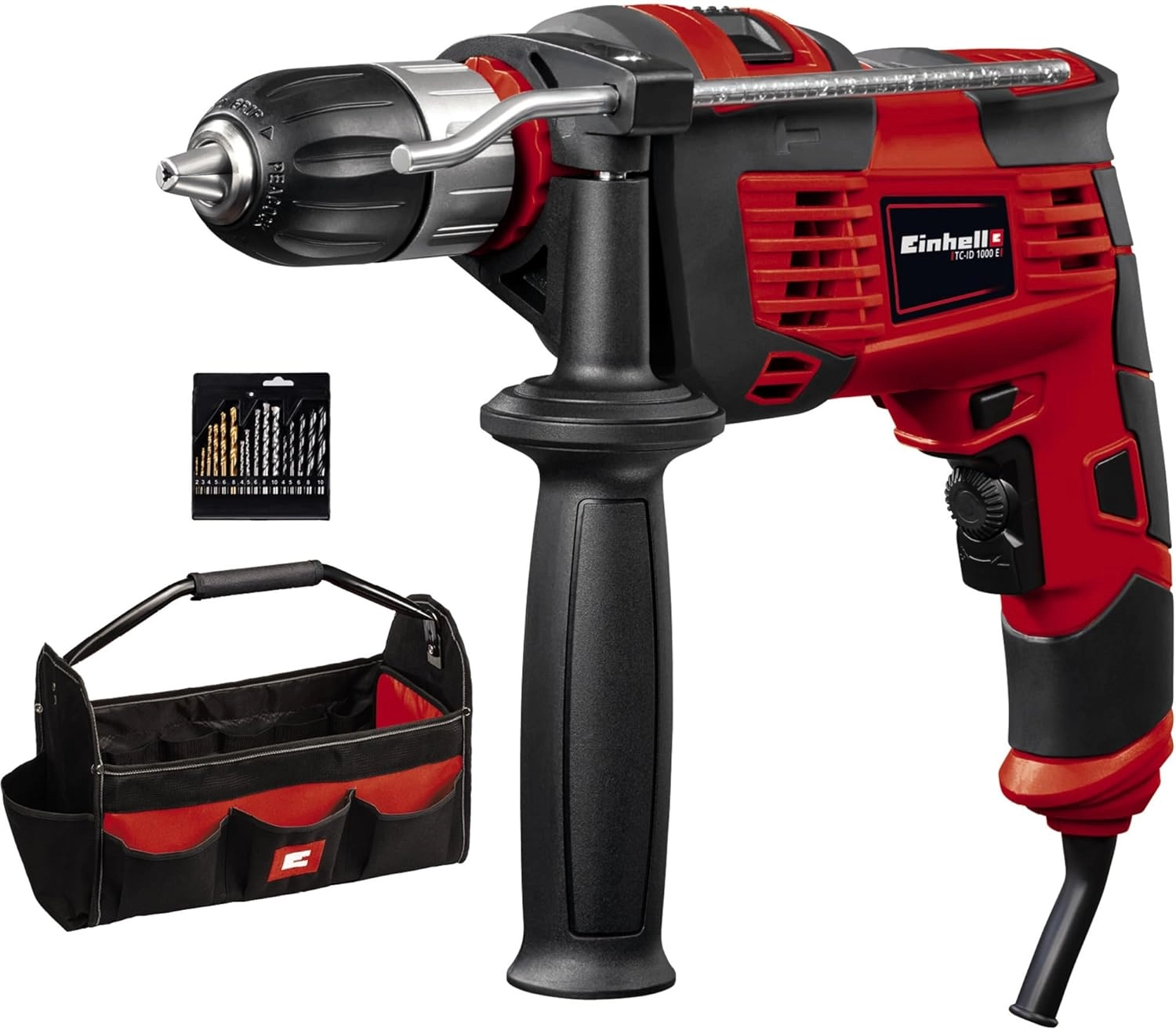 Einhell%20TC-ID%201000%20E%20Kit%20Darbeli%20Elektrikli%20Matkap%2016%20Parçalı%20Matkap%20Ucu%20Seti%20ve%20Çanta%20Dahil%204259844