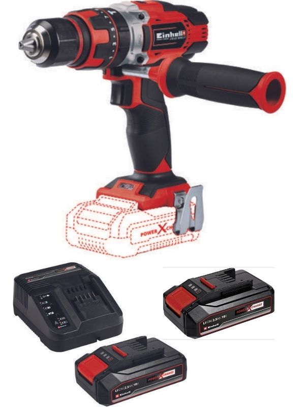 Einhell%20TE-CD%2018/48%20Li-i%202x2.5ah%20Çift%20Akülü%20Darbeli%20Matkap