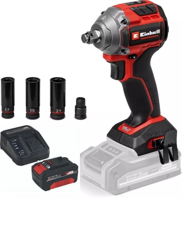 Einhell%20TP-CW%2018/260-C%20Li%20BL%201x4.0ah%20PROFESSIONAL%20Akülü%20Darbeli%20Kömürsüz%20Somun%20Sıkma