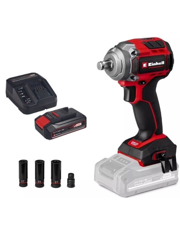 Einhell%20TP-CW%2018/350-C%20Li%20BL%201x2.5ah%20PROFESSIONAL%20Akülü%20Darbeli%20Somun%20Sıkma%20