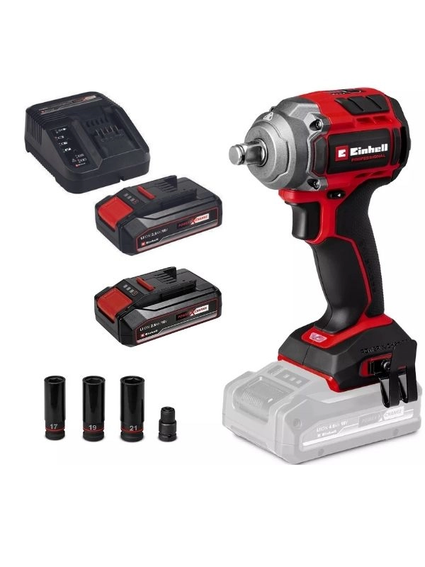 Einhell%20TP-CW%2018/350-C%20Li%20BL%202x2.5ah%20PROFESSIONAL%20Akülü%20Darbeli%20Somun%20Sıkma%20