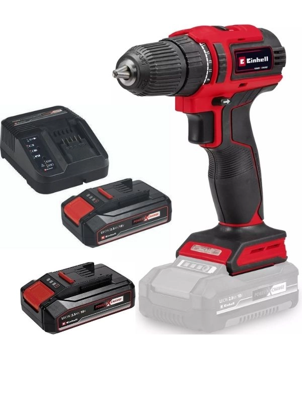 Einhell%20TE-CD%2018/40%20Li%20BL%202x2.5ah%20Kömürsüz%20Akülü%20Matkap%20