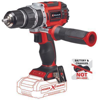 Einhell TP-CD 18/60 Li-i BL Solo Akülü Darbeli Kömürsüz Vidalama Matkap (akü ve şarj cihazı dahil değildir)