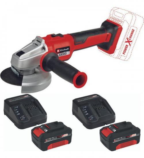 Einhell AXXIO 18/115 Q 2x4.0ah Akülü Kömürsüz Avuç Taşlama