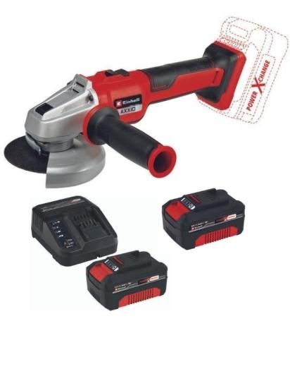 Einhell AXXIO 18/125 Q 2x4.0ah  Akülü Avuç Taşlama 