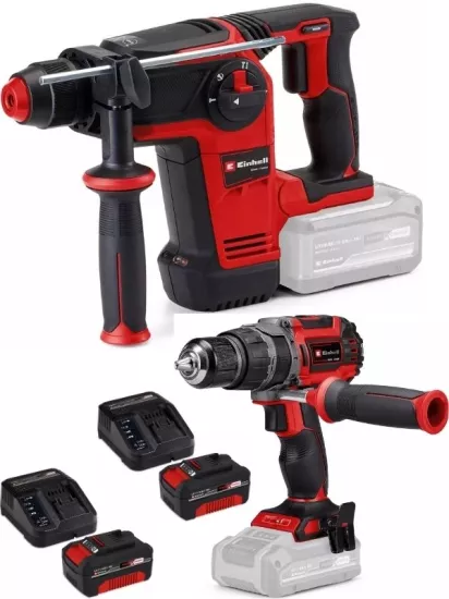 Einhell  TP-HD 18/26 Li BL Akülü Pnömatik Matkap TP-CD 18/60 li-i BL Matkap 2x4.0ah Akülü Kömürsüz Set