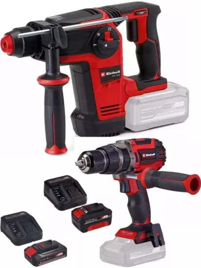 Einhell  TP-HD 18/26 Li BL Akülü Pnömatik Matkap TP-CD 18/70 li-i BL Matkap 2.5ah-4.0ah Akülü Kömürsüz Set
