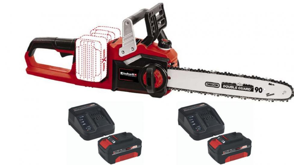 Einhell GE-LC 36/35 Li Akülü Zincirli Testere (2 adet 4.0akü ve 2 adet Şarj ünitesi dahildir)