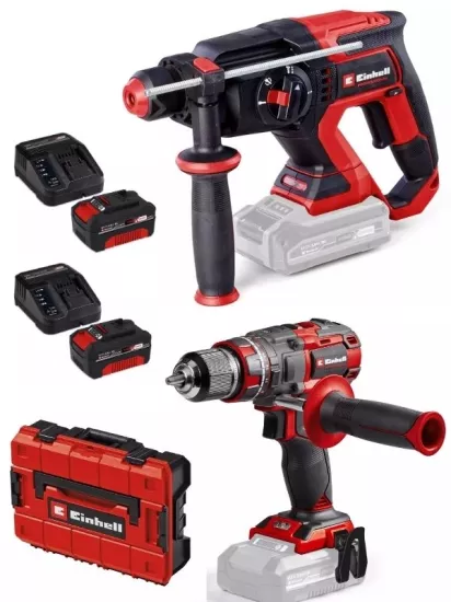 Einhell TP-HD 18/22 D li BL  Tp-cd 18/80 li-i bl Matkap 2x4.0ah Akülü Kömürsüz Set