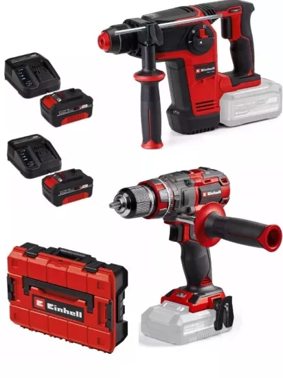 Einhell TP-HD 18/26 li BL  Tp-cd 18/80 li-i bl Matkap 2x4.0ah Akülü Kömürsüz Set
