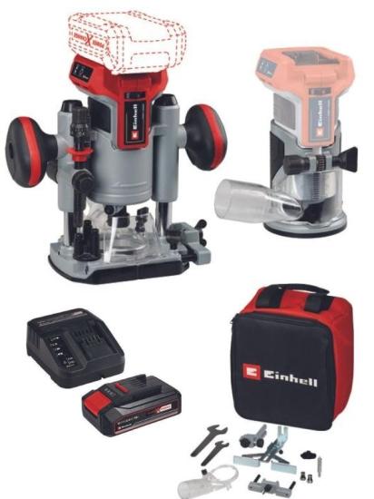 Einhell TP-RO 18 Set Li BL 1x2.5ah Akülü Kömürsüz Freze