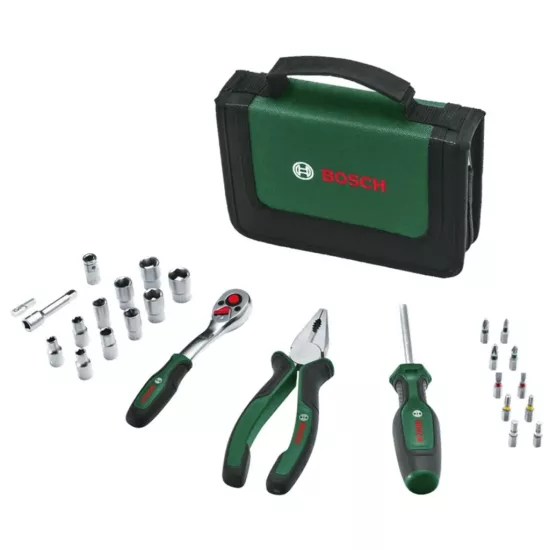 Bosch Home and Garden Taşınabilir El Aleti Seti 26 Parça